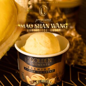 Golden Moments Premium Durian Ice Cream SIngapore